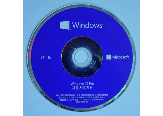China OEM Sticker Volledige Versie Microsoft Windows 10 de Pro Multitaal van Dvd leverancier