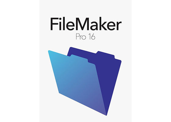 China Professionele Prosoftware 16 van Filemaker voor Winst 10 en MAC OS X leverancier