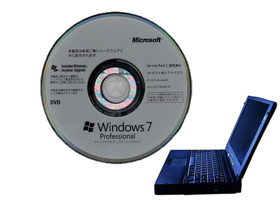 China Van het Pro Pack Professionele PC Windows 7 van FPP Echte Windows 7 Oem met 64 bits Dvd leverancier