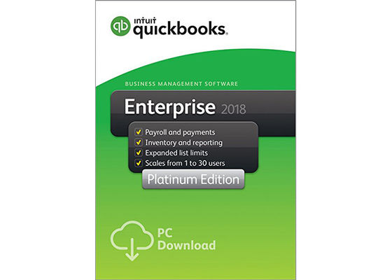 China 100% de totale Originele Quickbooks-Download van PC van het Ondernemingsplatina 2018 leverancier