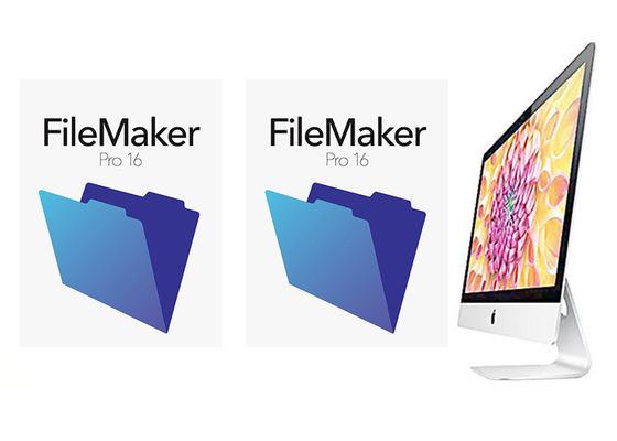 China De echte van het Doospakket van FileMaker Pro 16 Kleinhandels Multitaal voor MAC leverancier