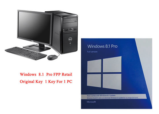 China De Volledige Versie Microsoft Windows 8,1 van PC Prosoftware met 64 bits activeert online leverancier