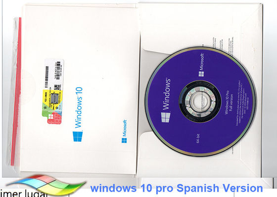 China Microsoft Windows 10 de Prooem Spaanse Versie met 64 bits van Stickersystemen leverancier
