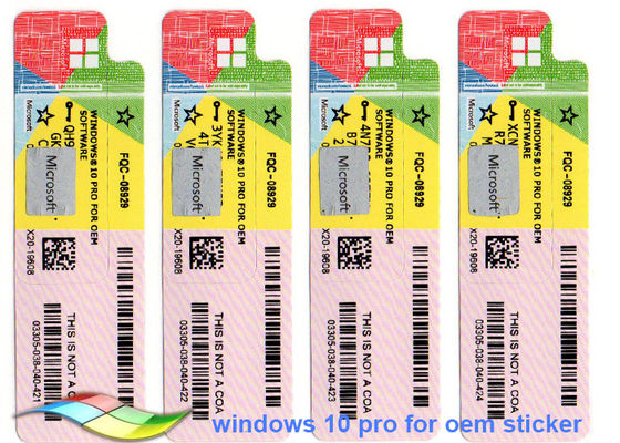 China Echt Microsoft Windows 10 Pro Volledige de Versievensters met 64 bits 10 van Coa Coa-Sleutel leverancier