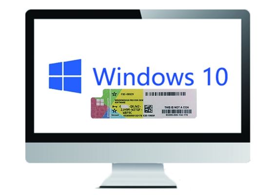 China Microsoft Windows 10 Pro Duitstalige met 64 bits van de Vergunningscoa Sticker leverancier
